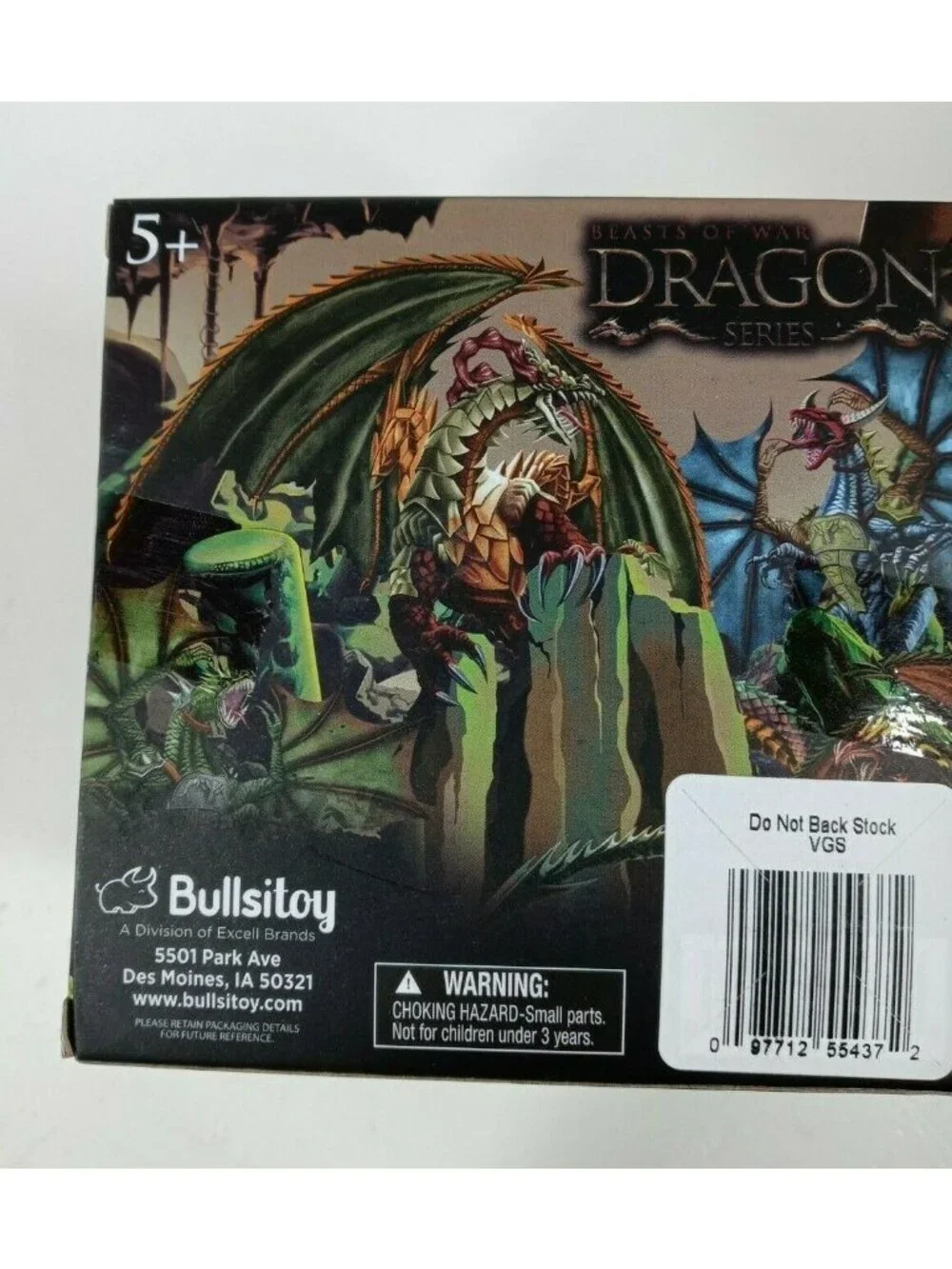 Beasts of War Dragon Fan Series Single #2 Dragon Toy